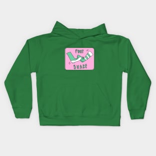 Foot Shake Kids Hoodie